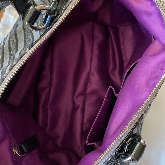 Coach Madison Lurex Zebra Sophia Satchel EUC one owner :) - Picture 3 of 5